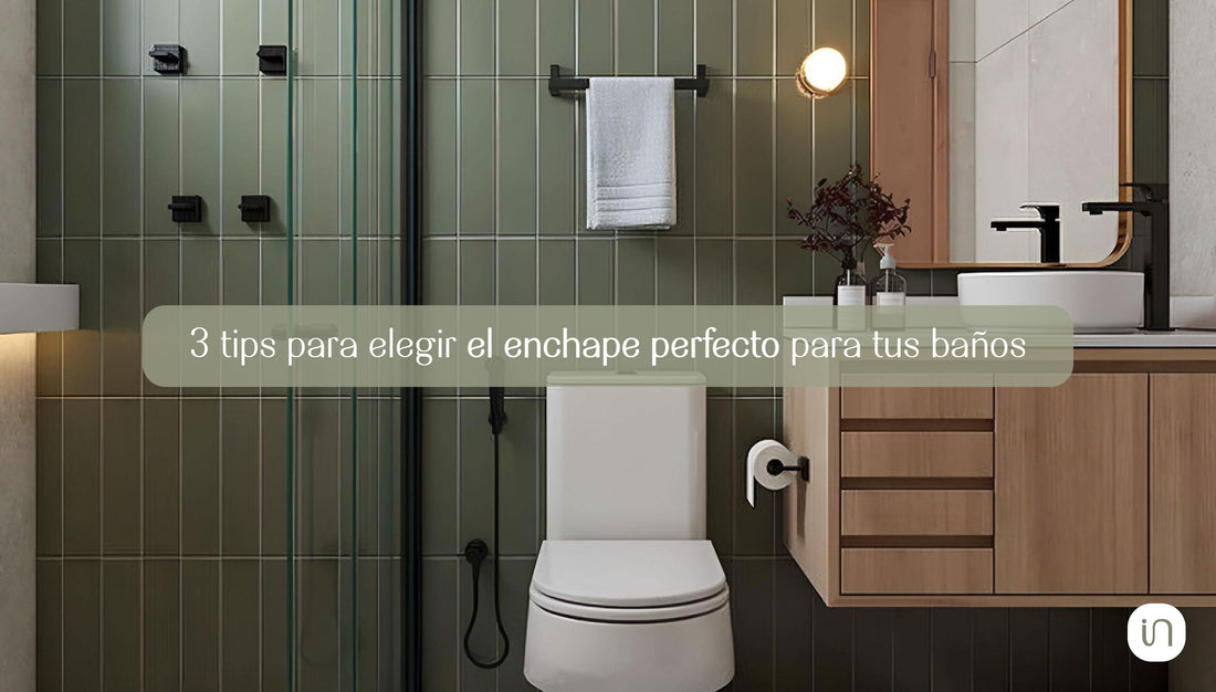 3 tips para elegir el enchape perfecto para tus baños