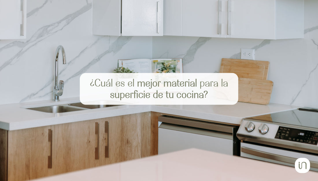 ¿Cuál es el mejor material para la superficie de tu cocina?