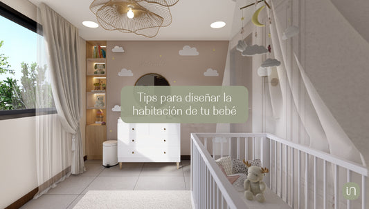 Tips para diseñar la habitación de tu bebé