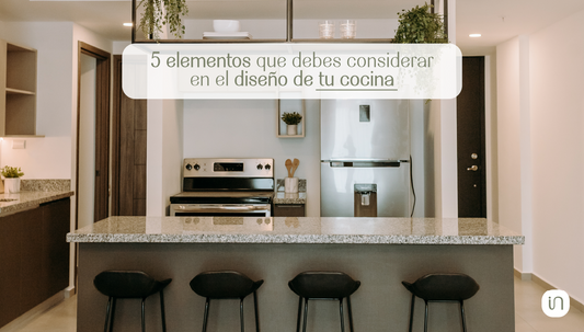 5 elementos que debes considerar en el diseño de tu cocina