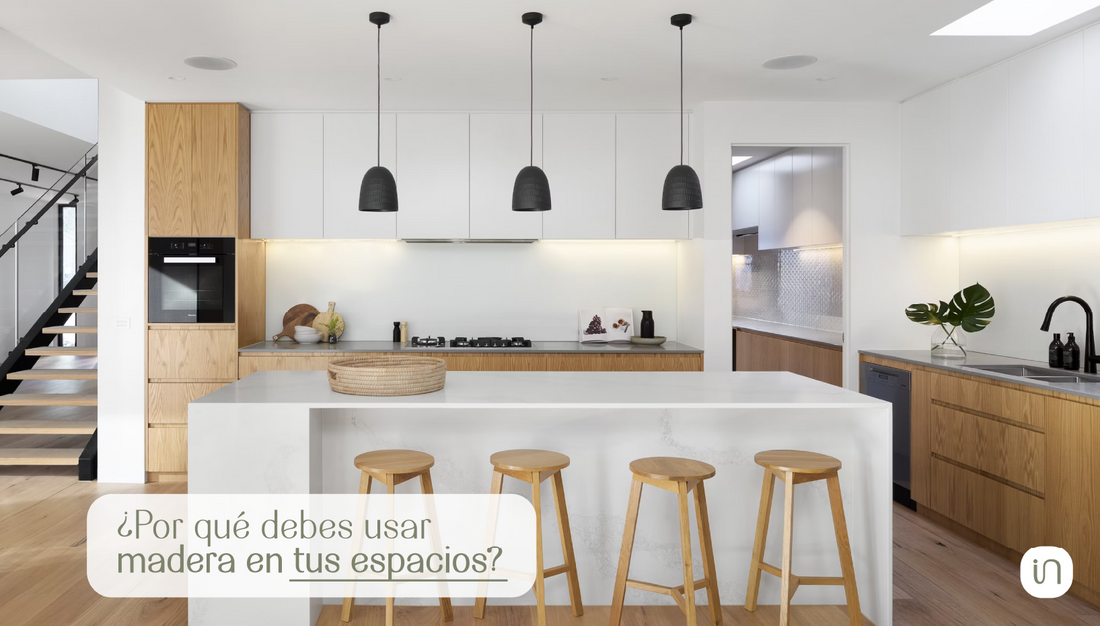 ¿Por qué debes usar madera en tus espacios?